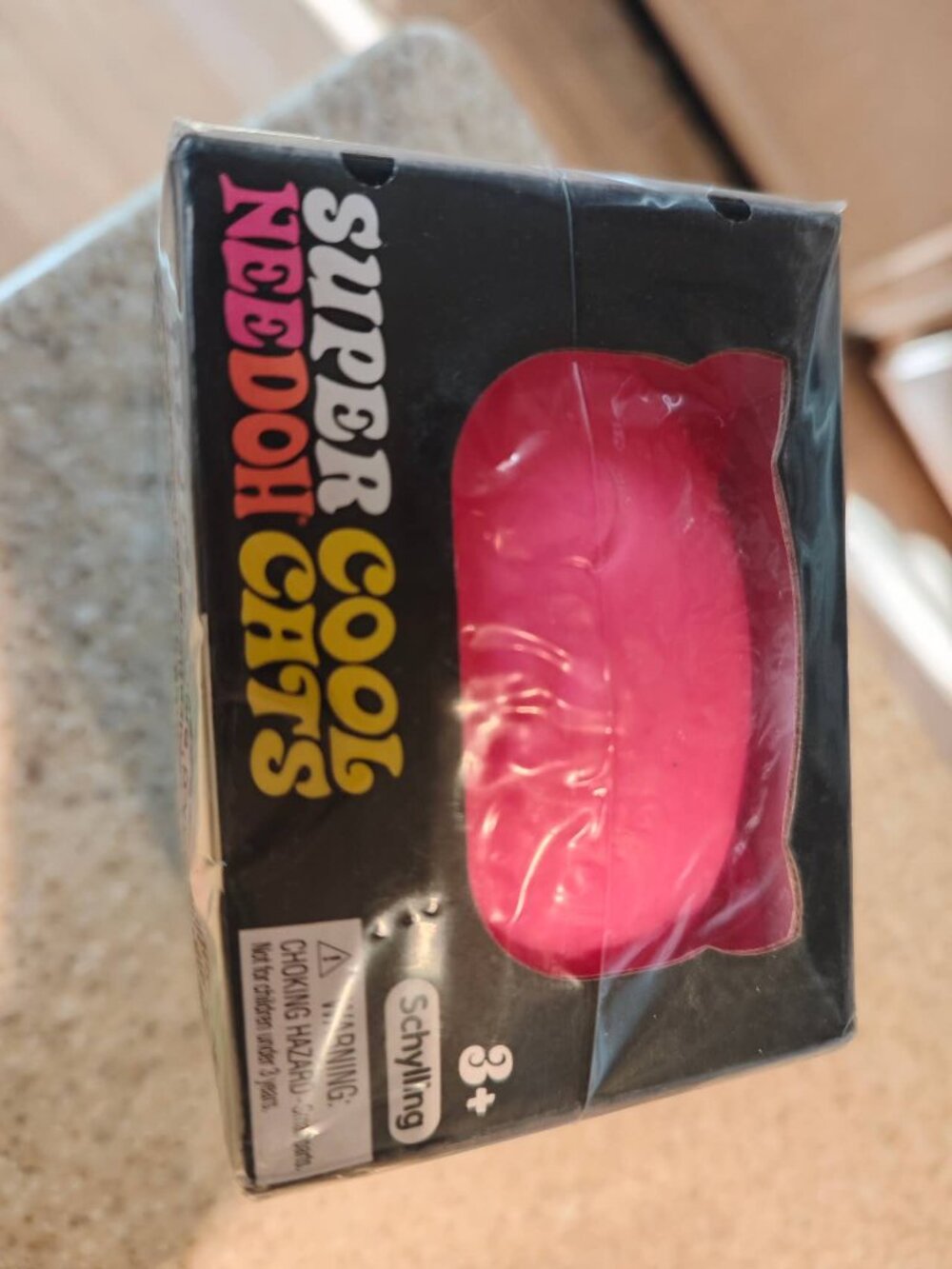 NeeDoh Super Cool Cat - Pink - Sealed - Brand New